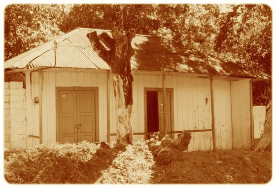 Casas antiguas de madera en Mariquita