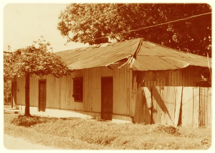 Casa antigua de madera en Mariquita